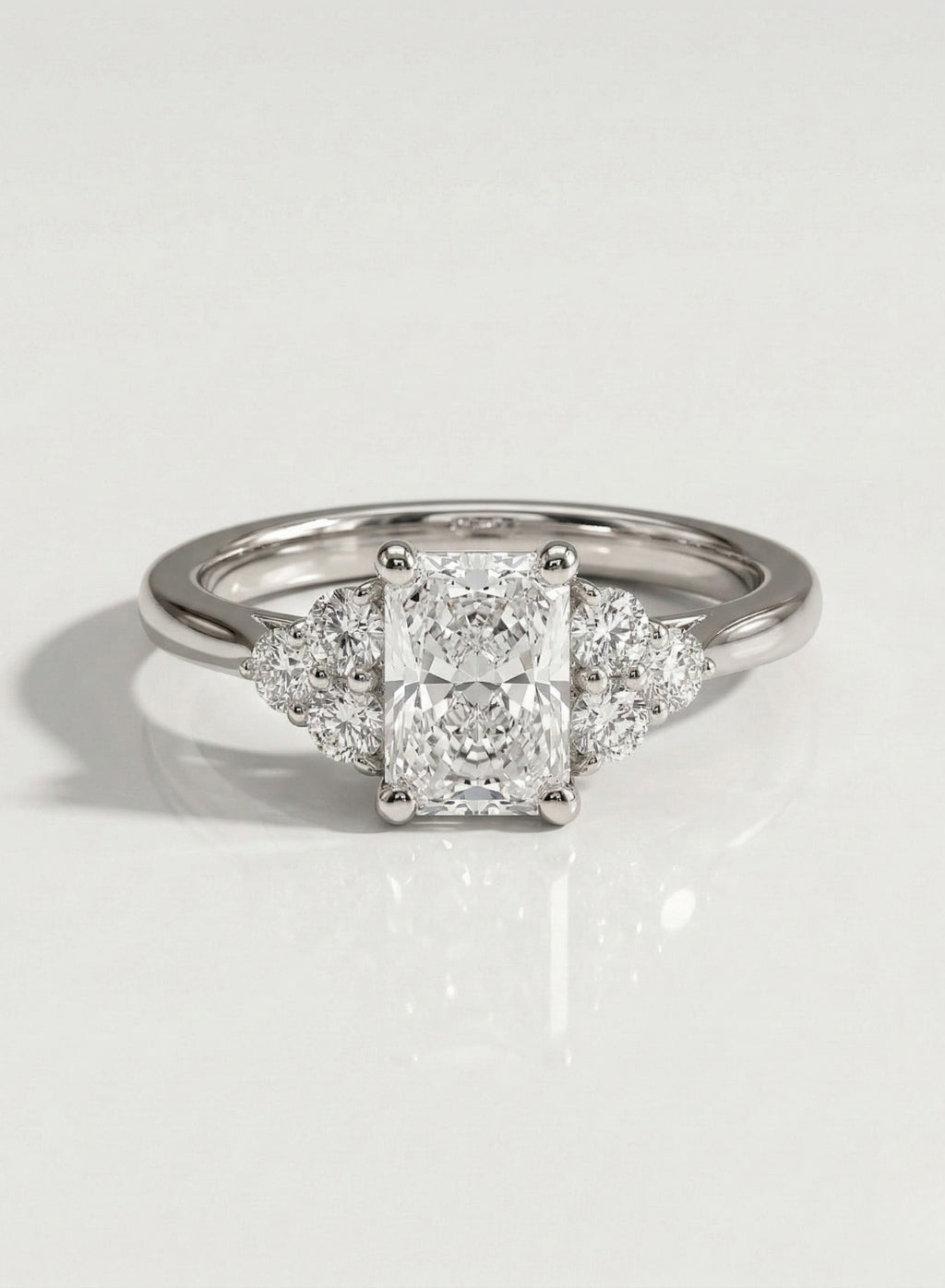 The Nova Ring - Radiant Cluster Engagement Ring