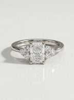 The Nova Ring - Radiant Cluster Engagement Ring