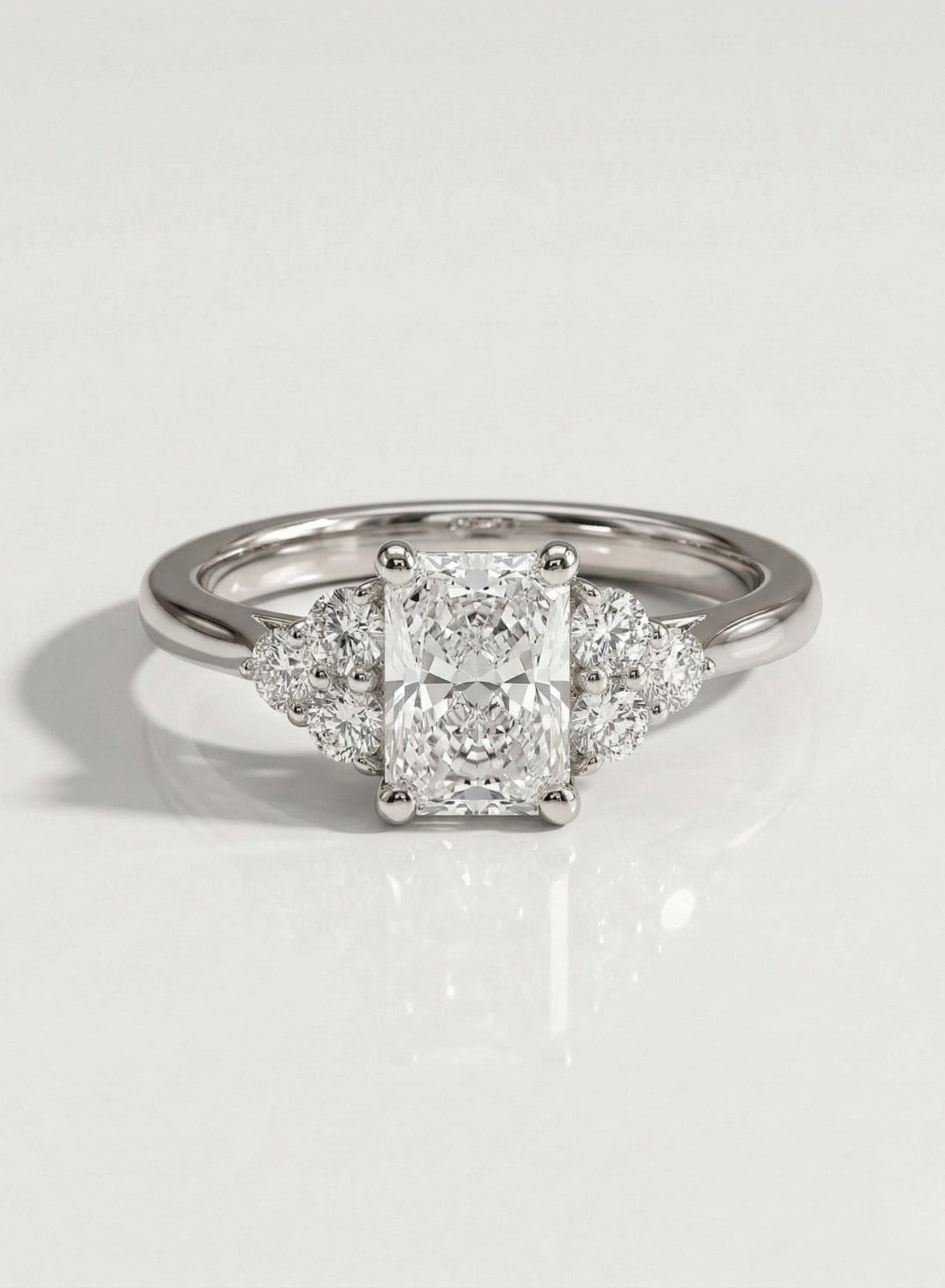 The Nova Ring - Radiant Cluster Engagement Ring