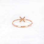 The Nyla Ring - X Motif Diamond Ring