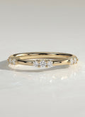 The Odile Band - Petite Round Wedding Ring in Silver