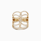 The Orlienne Ring - Diamond Infinity Lattice Ring