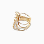 The Orlienne Ring - Diamond Infinity Lattice Ring