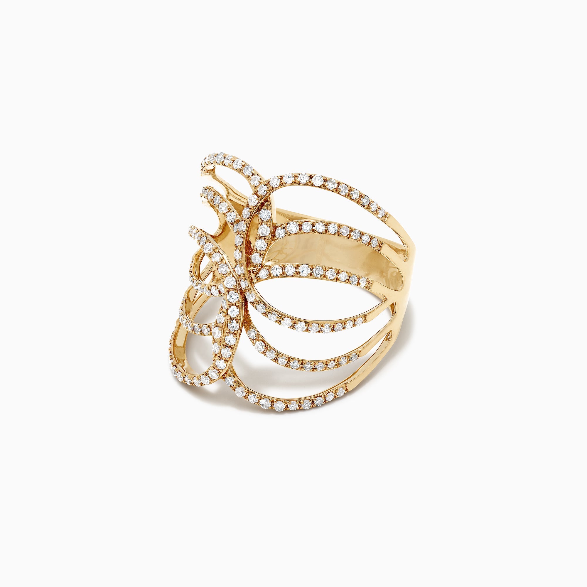 The Orlienne Ring - Diamond Infinity Lattice Ring