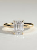 The Parker Ring - Emerald Cut Solitaire Engagement Ring