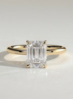The Parker Ring - Emerald Cut Solitaire Engagement Ring