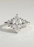 The Rhea Ring - Marquise Floral Cluster Ring