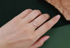 The Serina Ring - Diamond Crown Contour Band
