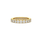 The Soren Band - Shared Prong Full Eternity Band in Silver
