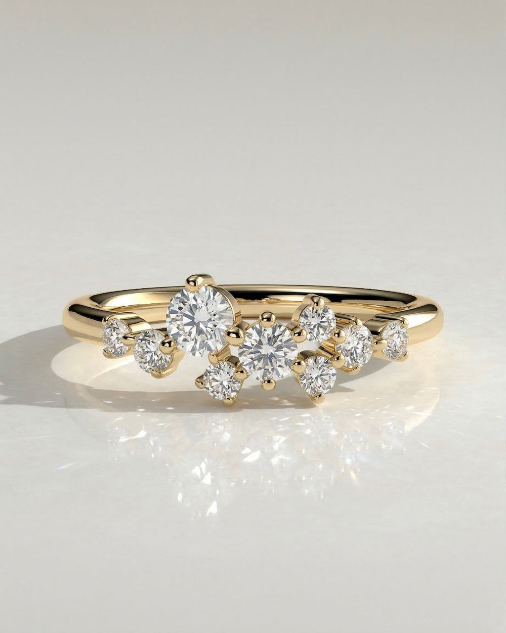 The Stella Ring - Diamond Constellation Ring