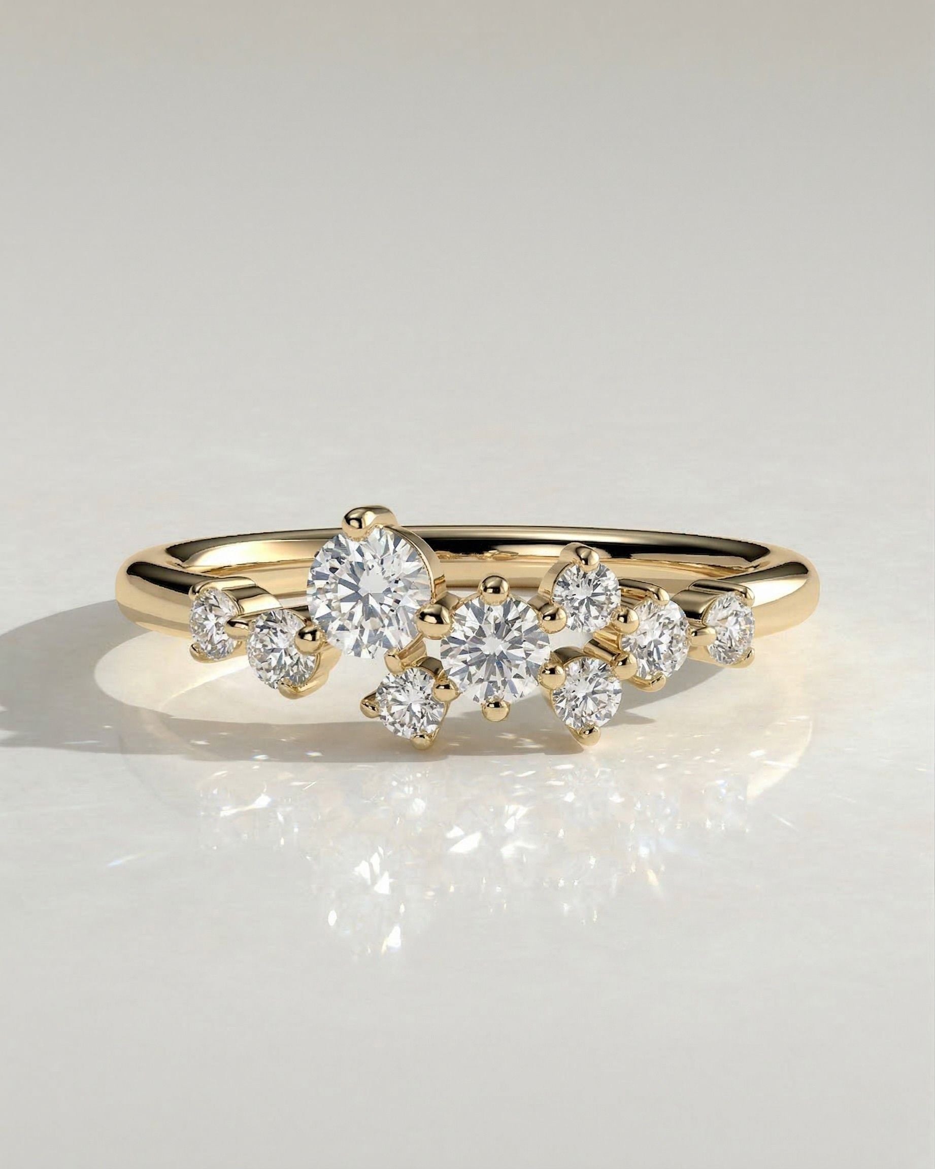The Stella Ring - Diamond Constellation Ring