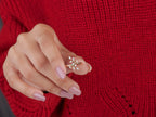 The Sylune Ring - Diamond Leaf Vine Ring