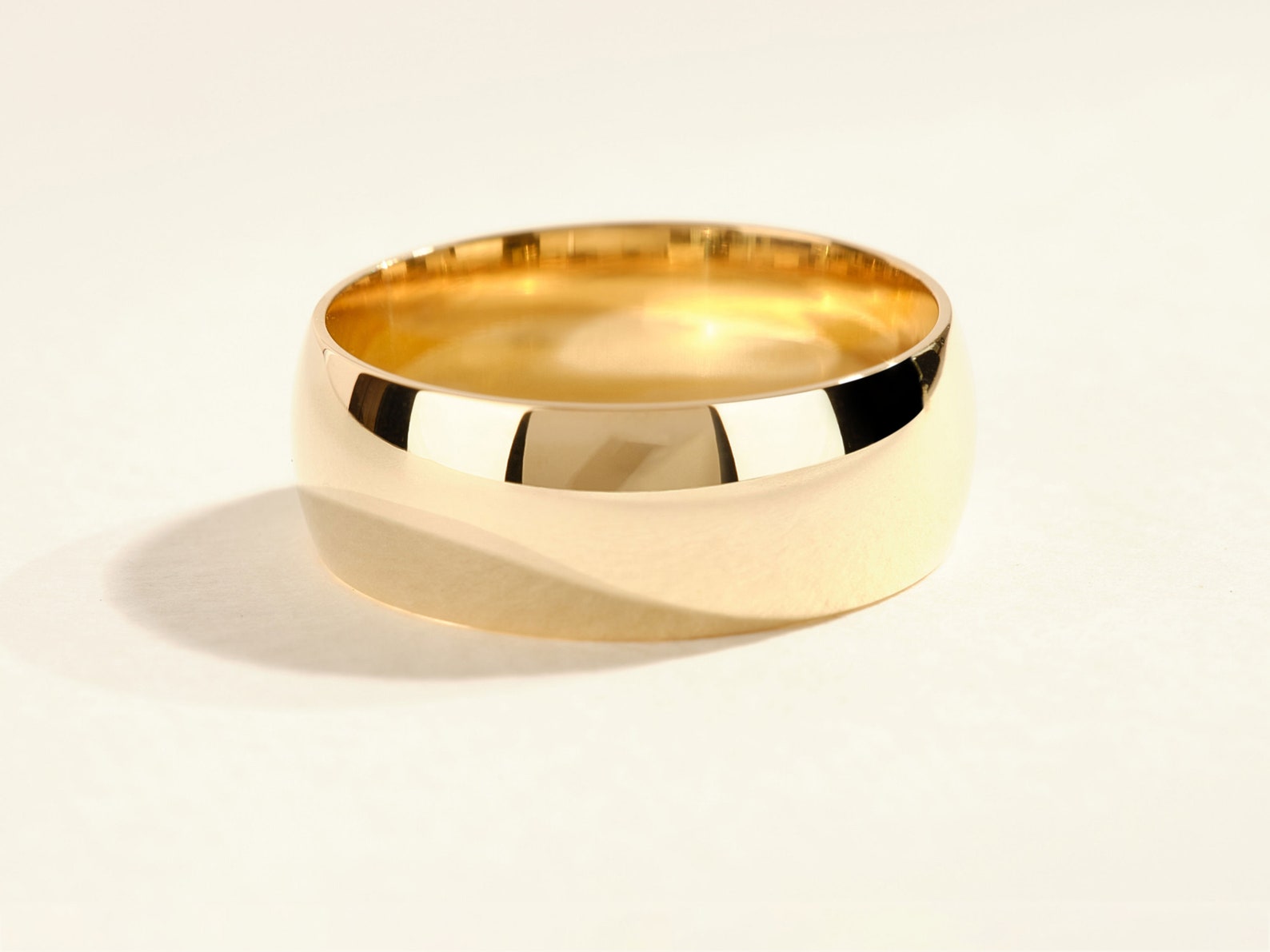 The Thomas Band - Classic Domed Men’s Wedding Band