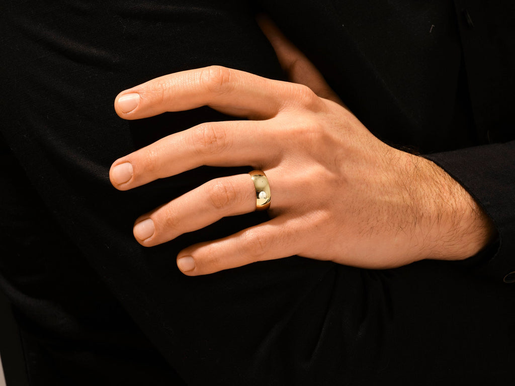 The Thomas Band - Classic Domed Men’s Wedding Band