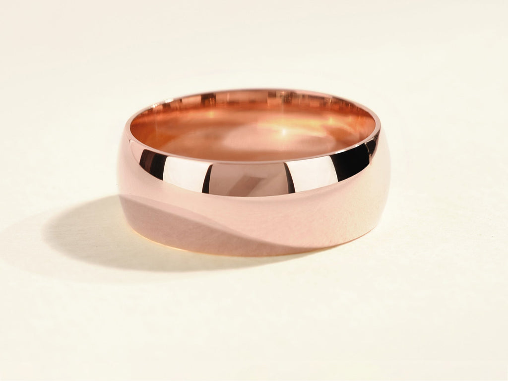 The Thomas Band - Classic Domed Men’s Wedding Band