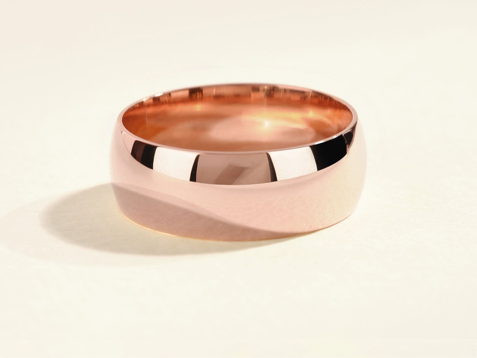 The Thomas Band - Classic Domed Men’s Wedding Band