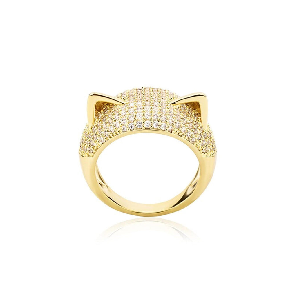 The Veloura Ring - Pavé Diamond Lip Ring