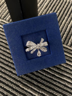 The Virelle Ring - Diamond Ribbon Bow