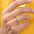 Toi et Moi Double Heart Diamond Ring
