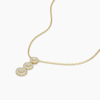 Trinity Glow Diamond Necklace