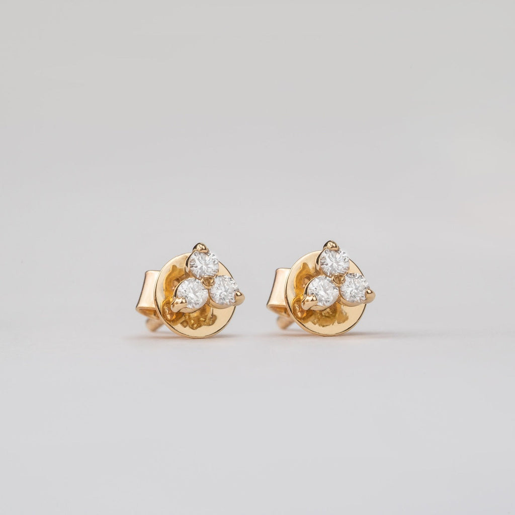 Trio Diamond Studs