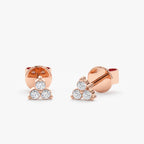 Trio Diamond Studs