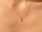 Twist Solitaire Pendant Necklace