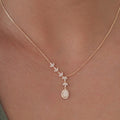 Verdant Drop Diamond Necklace