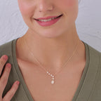 Verdant Drop Diamond Necklace