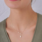 Verdant Drop Diamond Necklace