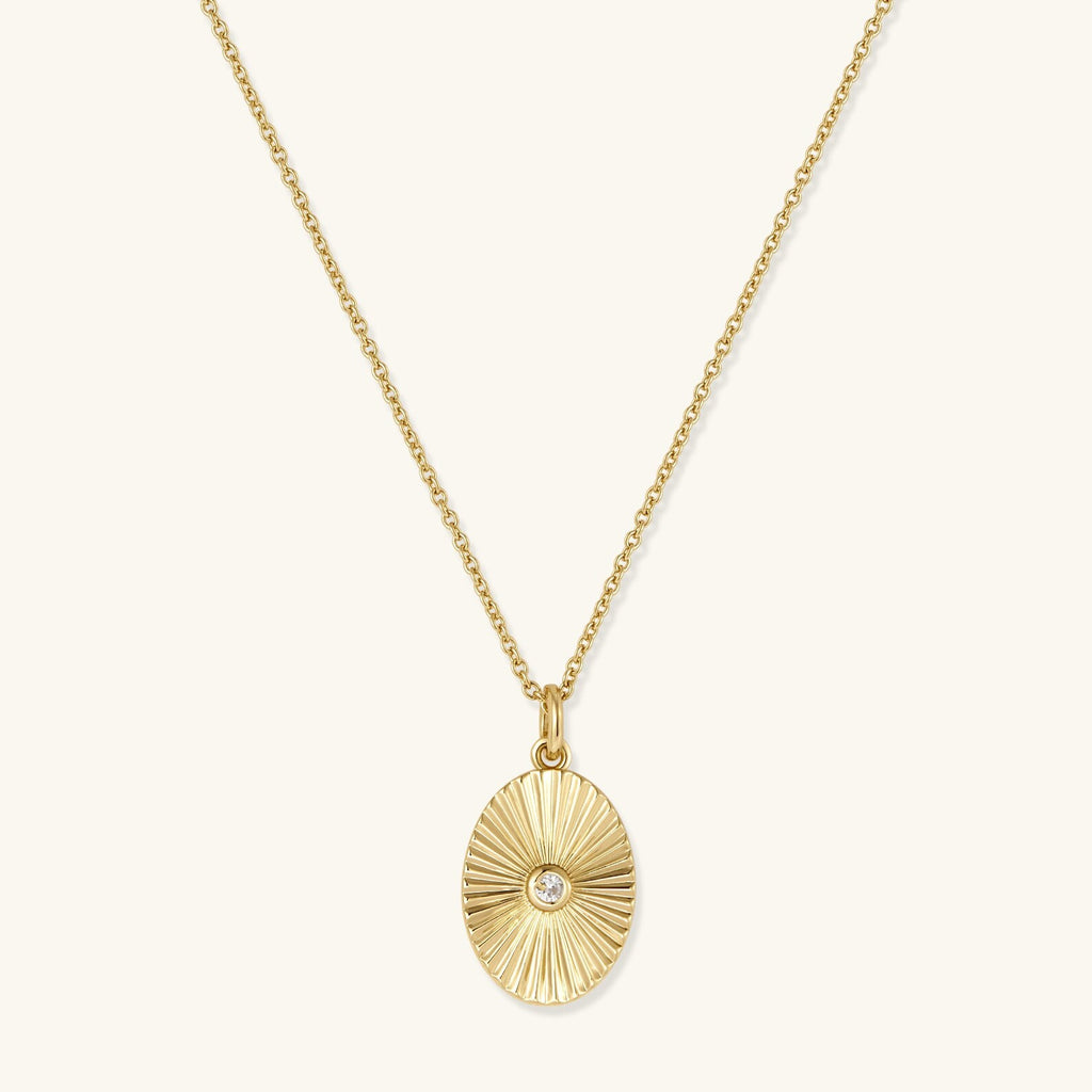Vintage Sunray Necklace