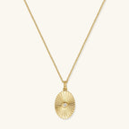 Vintage Sunray Necklace