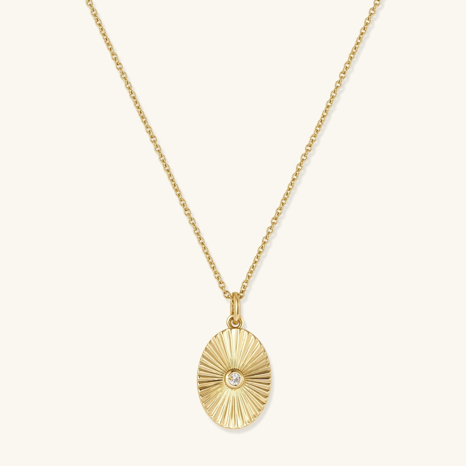 Vintage Sunray Necklace