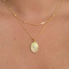 Vintage Sunray Necklace