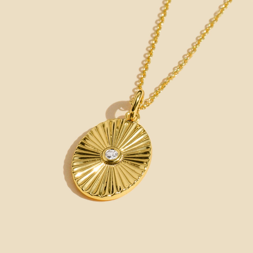 Vintage Sunray Necklace