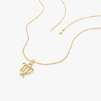 Virgo Zodiac Pendant Necklace